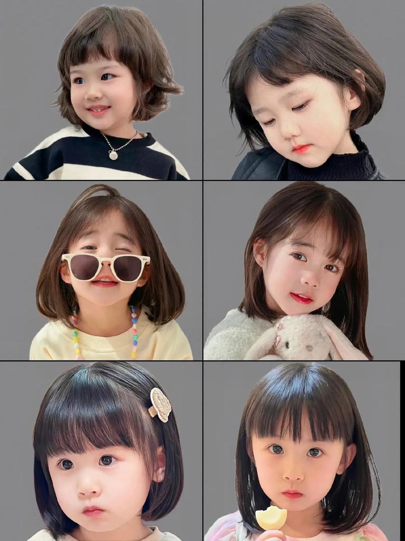 女儿童圆脸剪什么发型_圆脸女生减龄发型推荐