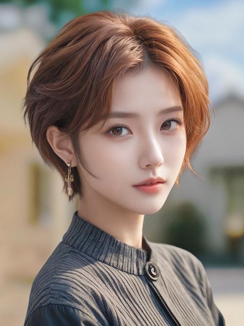 鹅蛋脸适合的短发_多款短发修饰脸型