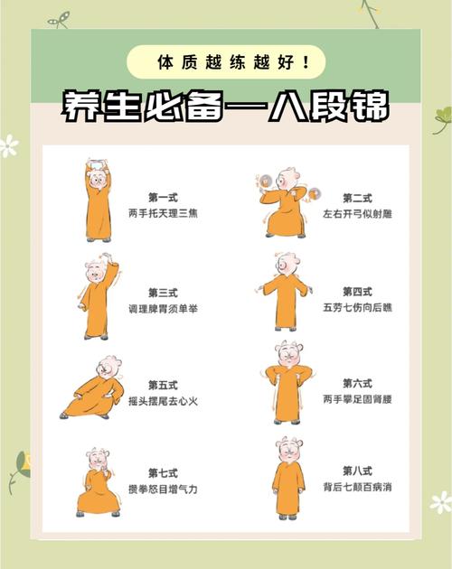 八段锦八个动作一览表_强身健体,调理气血 八段锦八个动作一览表_强身健体,调理气血