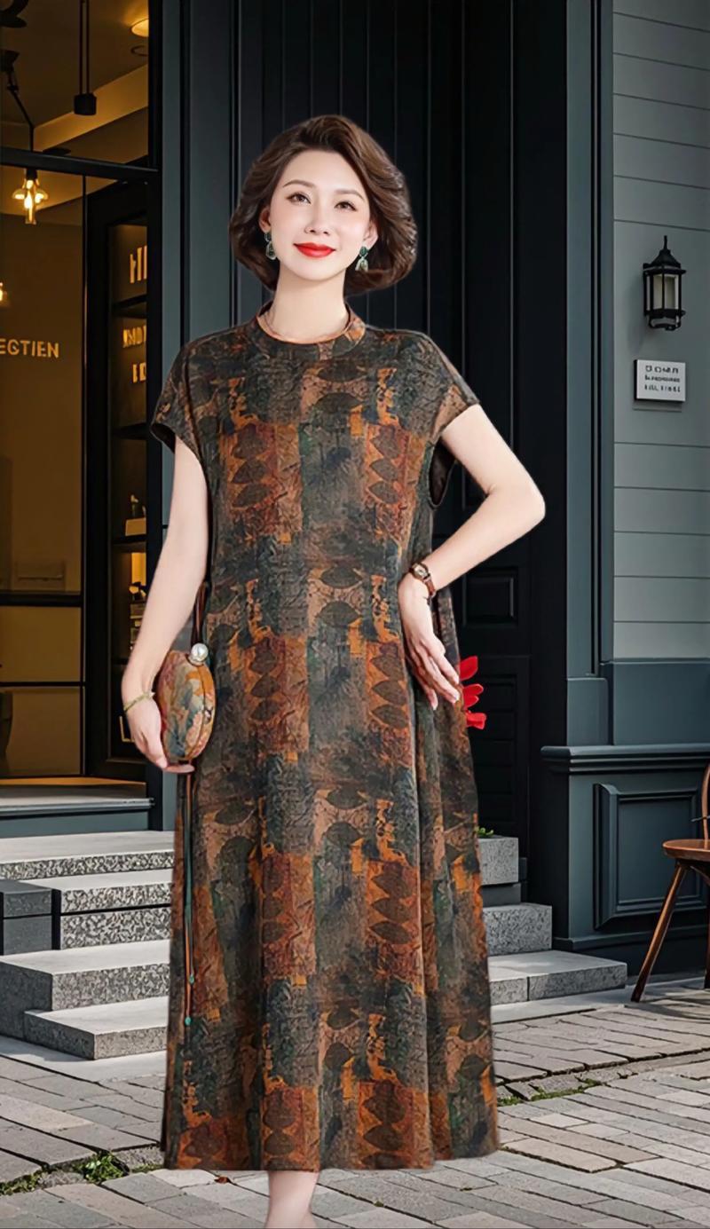 香云纱的连衣裙可以配老爹鞋吗_香云纱连衣裙配老爹鞋，甜酷风时尚搭！