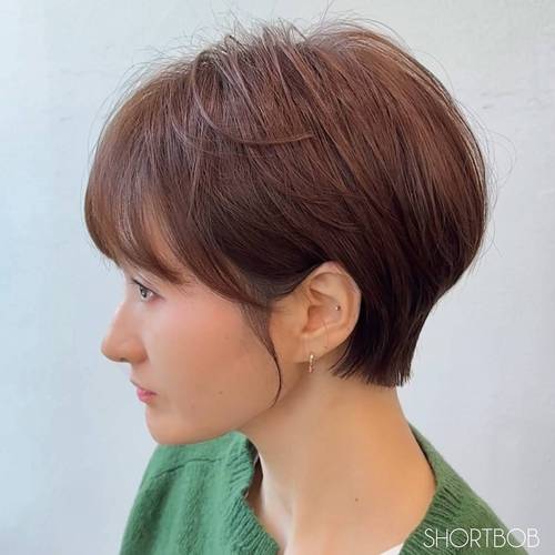 头颅扁平适合什么发型_立体短发显圆润,纹理烫蓬松补扁平 头颅扁平适合什么发型_立体短发显圆润,纹理烫蓬松补扁平