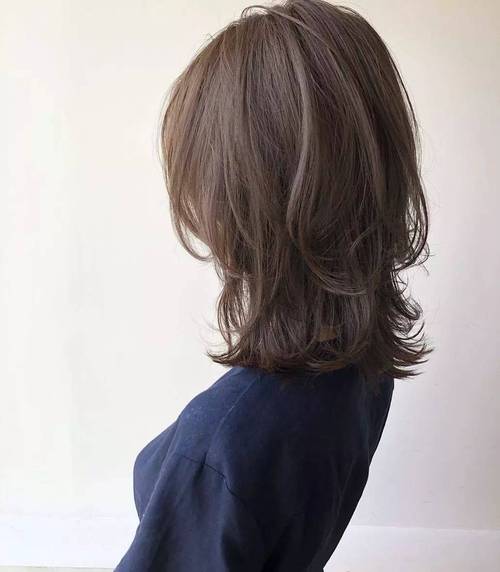 无需打理的齐肩发型_圆脸气质女神首选