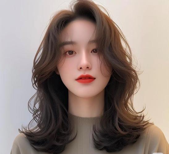 中长卷发发型_中长卷发，百变时尚，尽显女性魅力