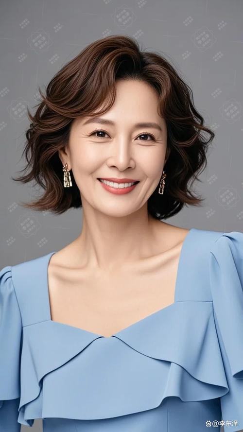 55岁女人最佳发型_短发减龄时尚,烫发显年轻,中年选对发型显气质 55岁女人最佳发型_短发减龄时尚,烫发显年轻,中年选对发型显气质