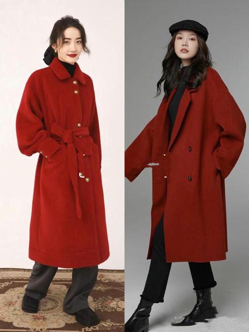 大红色外套配什么颜色打底衫_大红外套配啥内搭？黑白经典，彩色个性！