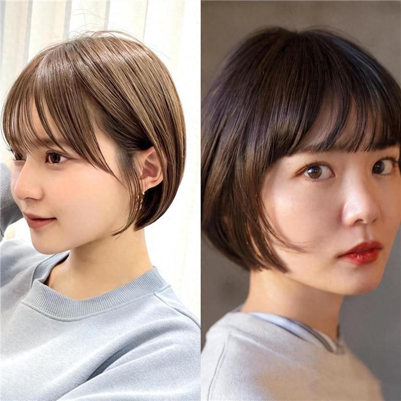 酒窝发适合什么发型_时尚减龄，修饰脸型，甜美韩系首选