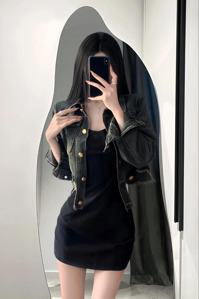 包臀长裙搭配短款外套_白高领配包臀裙,牛仔外套显娘man,短中长裙选对显气质 包臀长裙搭配短款外套_白高领配包臀裙,牛仔外套显娘man,短中长裙选对显气质