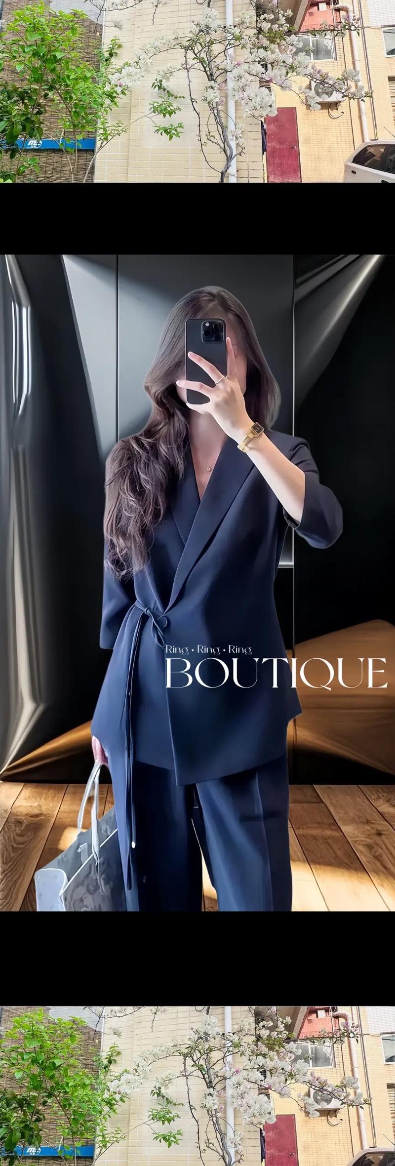 藏青色西服裤子搭配_百搭时尚，休闲正装皆可穿