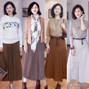 55岁女人穿衣搭配风格_简约时尚，气质减龄
