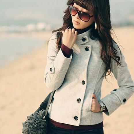 黑短款呢大衣下身搭配_显瘦显气质穿搭指南 黑短款呢大衣下身搭配_显瘦显气质穿搭指南