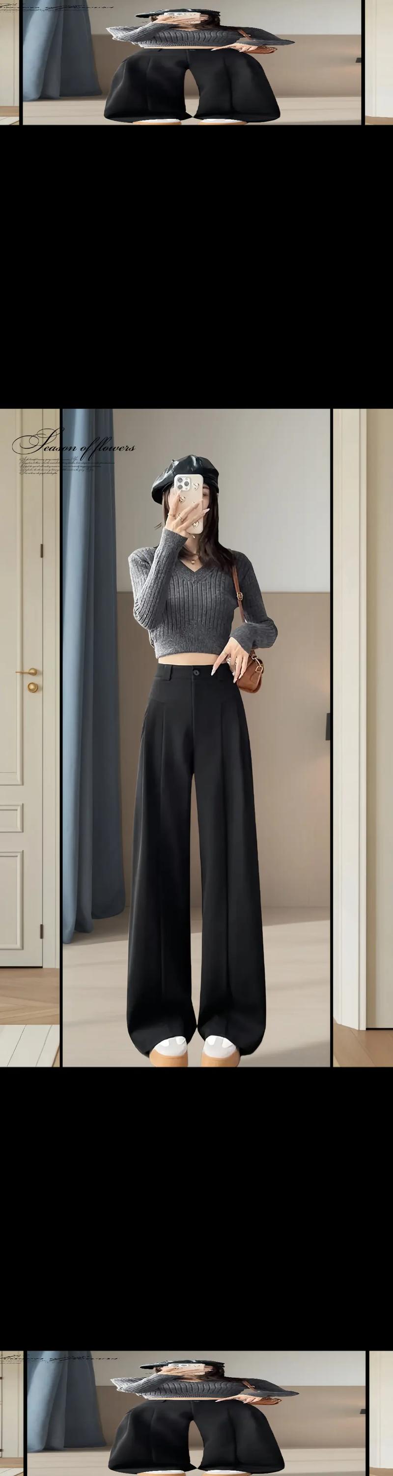 冬天西装裤配什么衣服_莫兰迪毛衣配羊毛大衣,优雅保暖又时尚 冬天西装裤配什么衣服_莫兰迪毛衣配羊毛大衣,优雅保暖又时尚