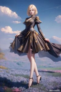 胡列娜抹胸开叉裙搭配a1_比比东小舞宁荣荣清凉穿搭成焦点