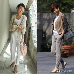 日本中年女人穿衣搭配_简约优雅，中年女性的时尚秘籍