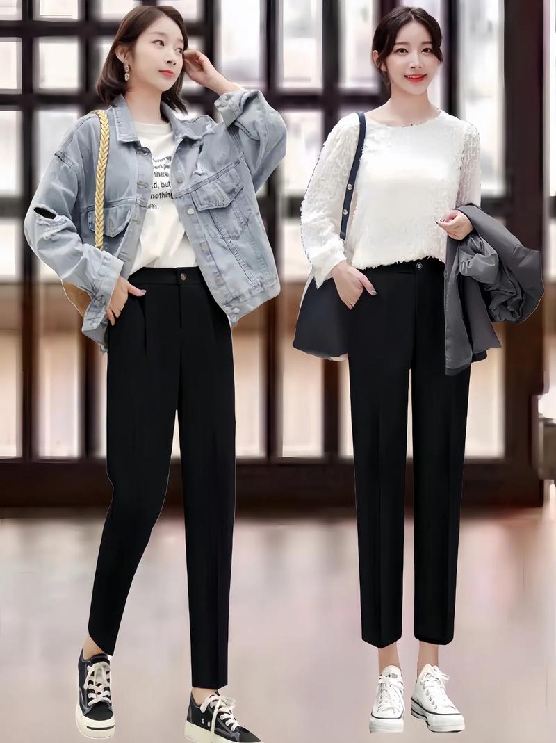 女生黑色西装裤配什么衣服_百搭实穿,轻松应对各种场合! 女生黑色西装裤配什么衣服_百搭实穿,轻松应对各种场合!