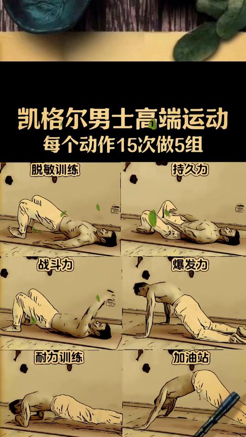 男人必练的三个动作_深蹲俯卧撑硬拉组合，提升体能塑形