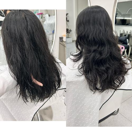 沙发加天生自来卷适合什么发型_离子烫拉直卷发，染发易干枯，内扣C卷显气质，泡面头潮短发时尚