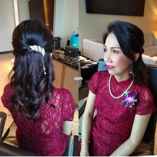 婚礼当天妈妈简单发型_盘发短发,优雅时尚显气质 婚礼当天妈妈简单发型_盘发短发,优雅时尚显气质