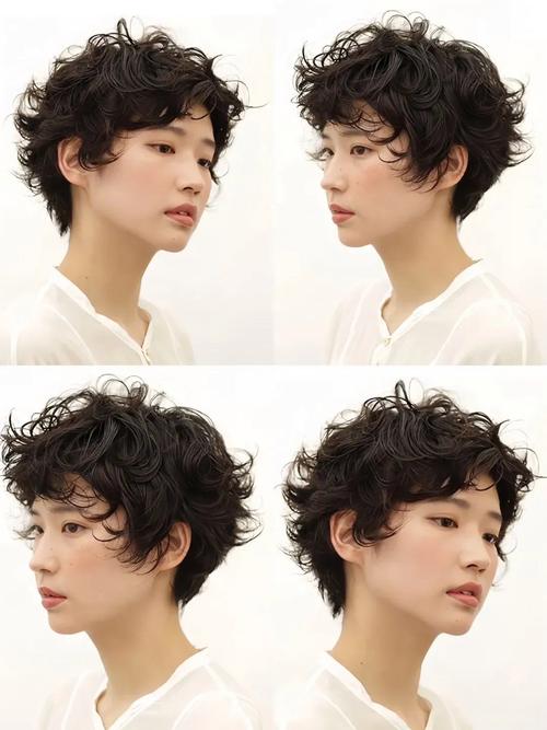 烫超短发_港风超短发烫发，时尚又可爱！