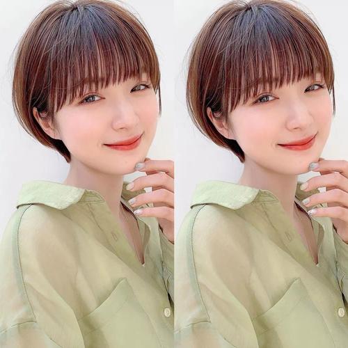 170个子女生适合短发吗_个子女生剪短发显高显气质