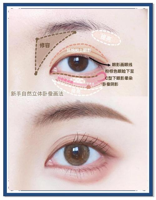 化眼妆步骤是_浅棕深色眼影配珠光,眼妆自然放大显层次 化眼妆步骤是_浅棕深色眼影配珠光,眼妆自然放大显层次