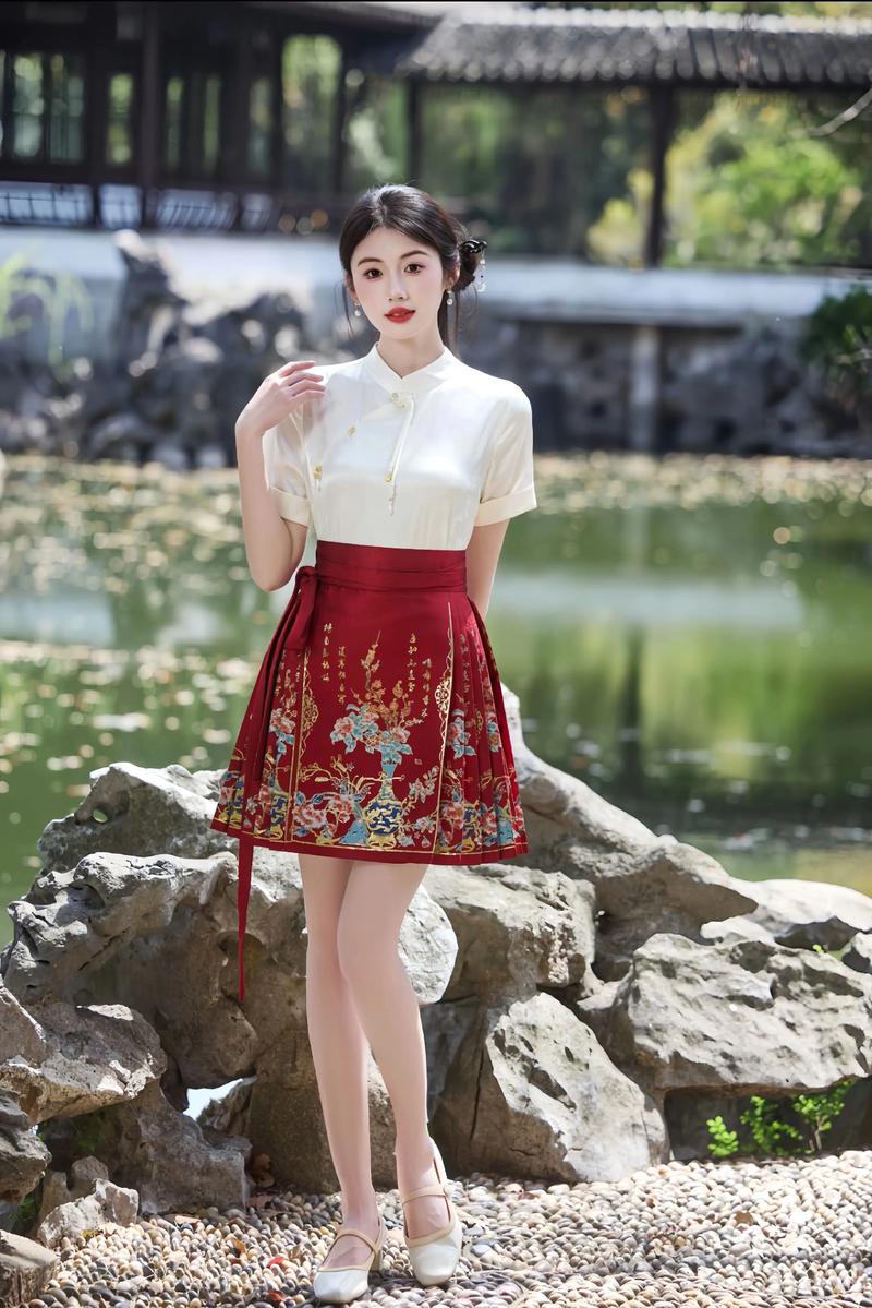 马面裙的正确搭配鞋子_短靴小皮鞋玛丽珍,凉鞋高跟鞋,穿出古今融合风! 马面裙的正确搭配鞋子_短靴小皮鞋玛丽珍,凉鞋高跟鞋,穿出古今融合风!