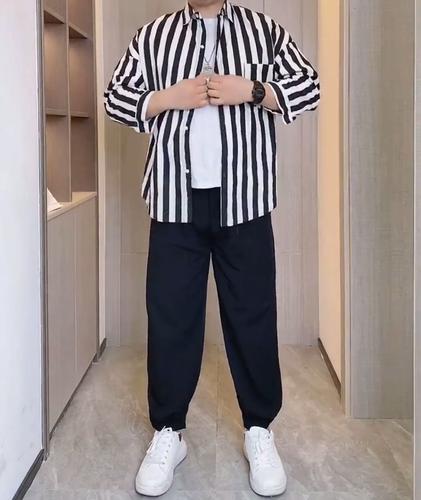 七分裤配短袖衬衣_七分裤回潮!显高显瘦,男女皆宜,夏季百搭神器 七分裤配短袖衬衣_七分裤回潮!显高显瘦,男女皆宜,夏季百搭神器