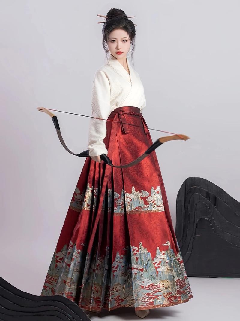 马面裙日常穿搭_百搭汉服,日常时髦新宠 马面裙日常穿搭_百搭汉服,日常时髦新宠