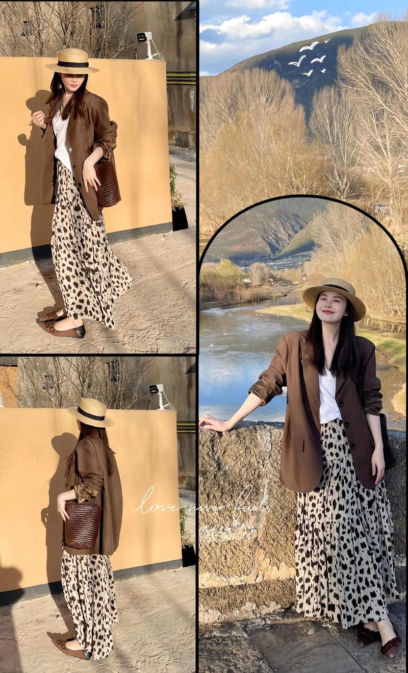豹纹半身裙配什么裤子_豹纹半身裙百搭时尚，轻松穿出不同风格！