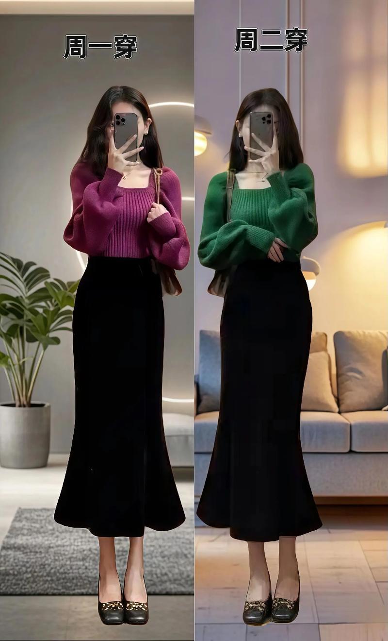 长针织裙配什么鞋子_百变风格轻松穿 长针织裙配什么鞋子_百变风格轻松穿