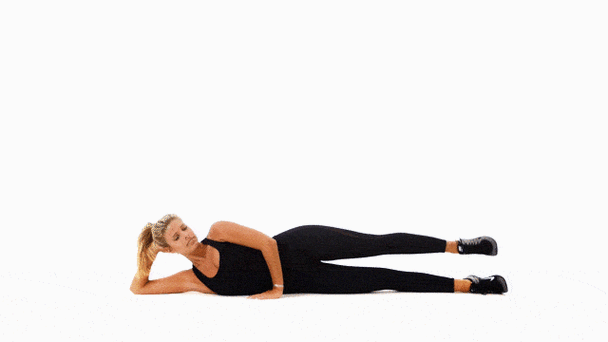 侧卧抬腿的正确练法_侧卧抬腿正确做法，紧致腿线