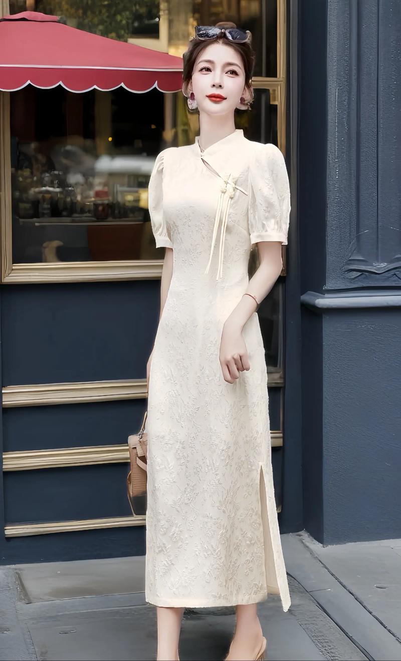 中式连衣裙配什么鞋子_新中式鞋搭配裙子，风格各异显魅力