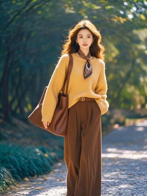 焦糖色三个最佳配色_焦糖色百搭，显白时尚！