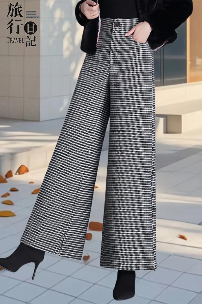 毛呢格子裤怎么搭配上衣_秋冬季百搭时尚必备 毛呢格子裤怎么搭配上衣_秋冬季百搭时尚必备