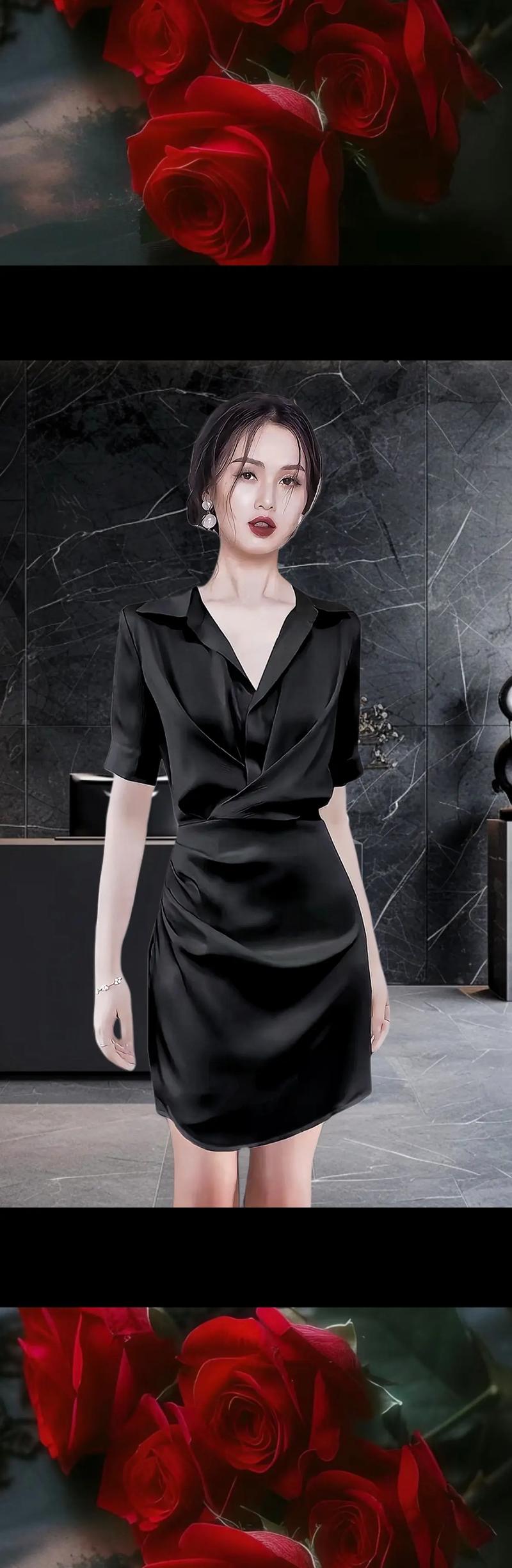 香槟色配黑色裙好看吗_香槟色上衣配黑裙,优雅显气质! 香槟色配黑色裙好看吗_香槟色上衣配黑裙,优雅显气质!