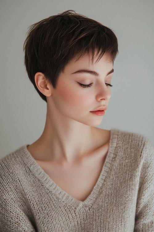 简短干练的短发型女_超短发时尚干练，个性气质必备！