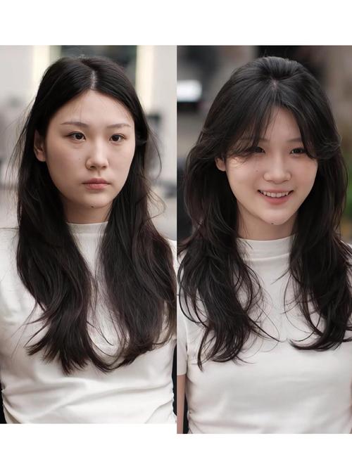 长中庭凸嘴大额头适合有刘海吗_脸型特征女生发型选择指南