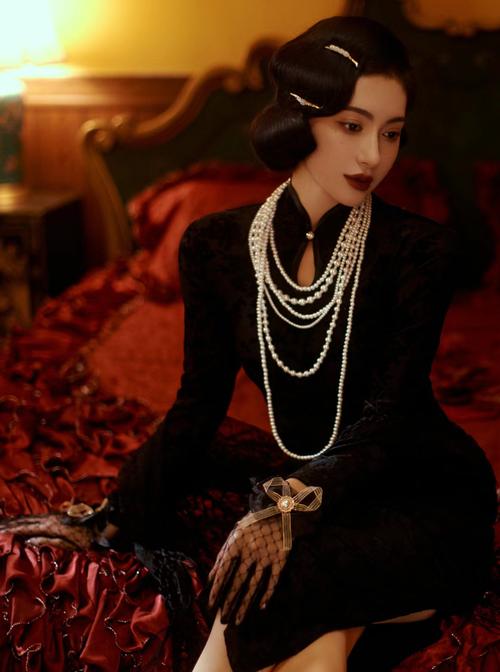 老式女士上海头发型_上海奶奶发型穿搭，岁月高级美，海派文化符号