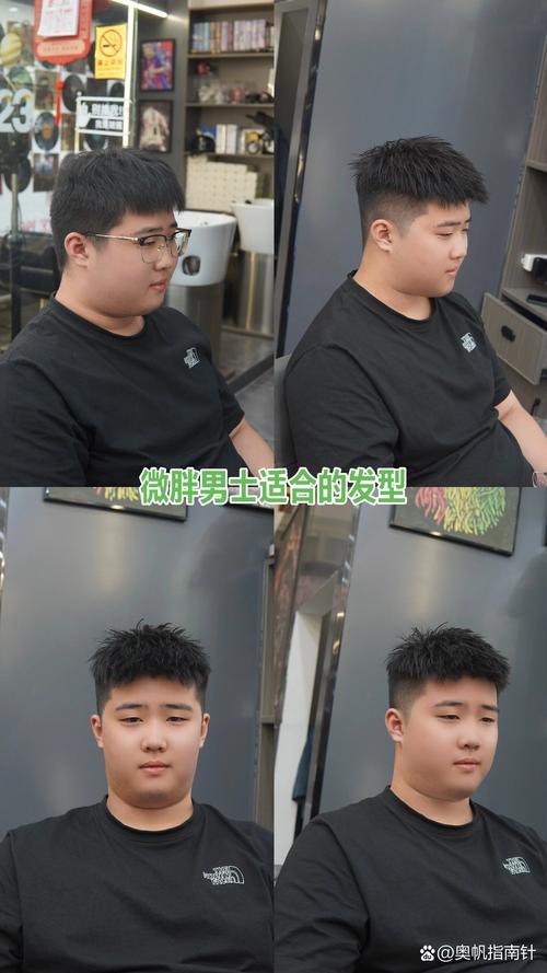 胖子适合的发型男_短发微卷显精神,侧分刘海拉长脸 胖子适合的发型男_短发微卷显精神,侧分刘海拉长脸