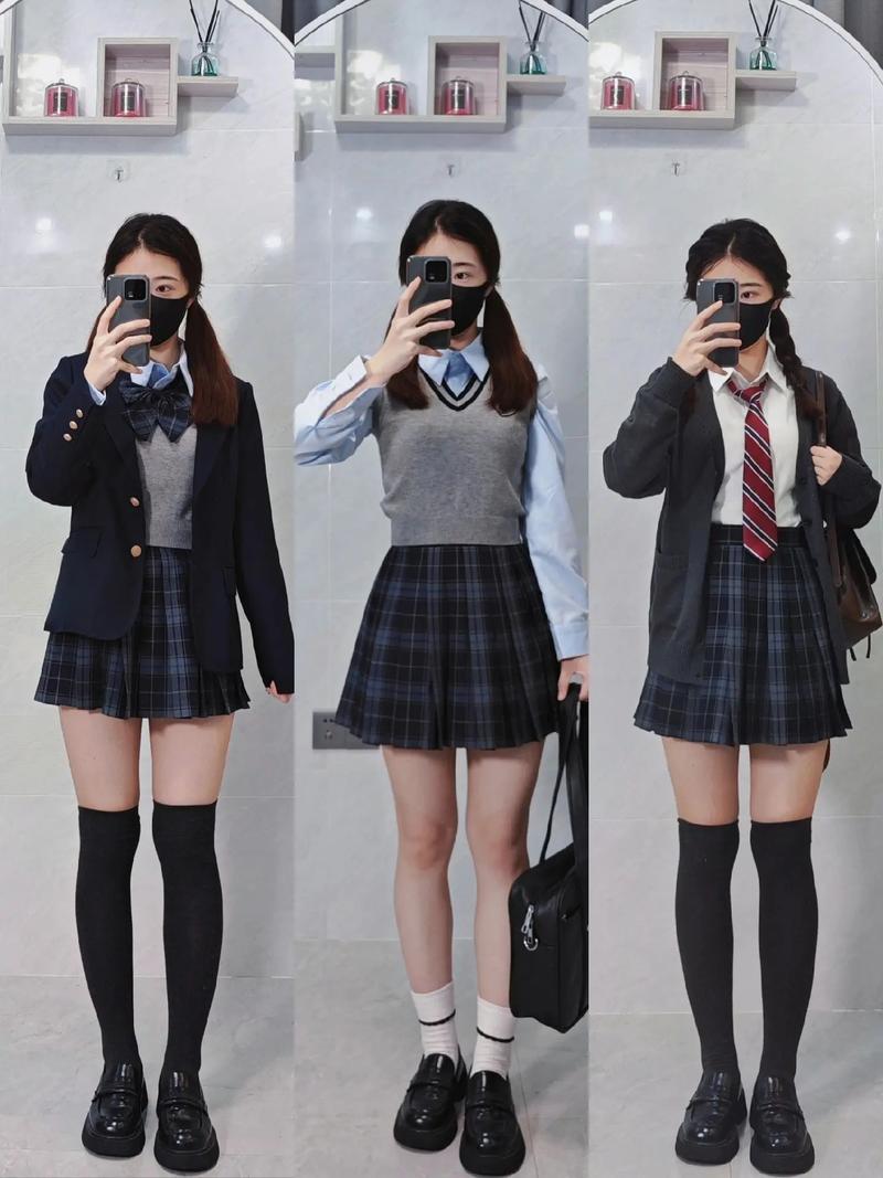 穿jk搭配什么发型好看_双马尾丸子头披肩发,修饰脸型,打造清新个性造型! 穿jk搭配什么发型好看_双马尾丸子头披肩发,修饰脸型,打造清新个性造型!