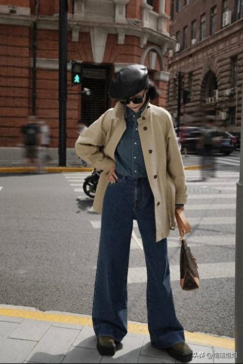 无帽外套搭配什么发型女_黄色毛绒外套搭裤配短靴显高，冬季穿搭顺色或亮色点缀