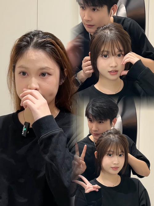 神级刘海适合嘴歪脸斜菱方圆脸_方脸女生选对刘海显小变美