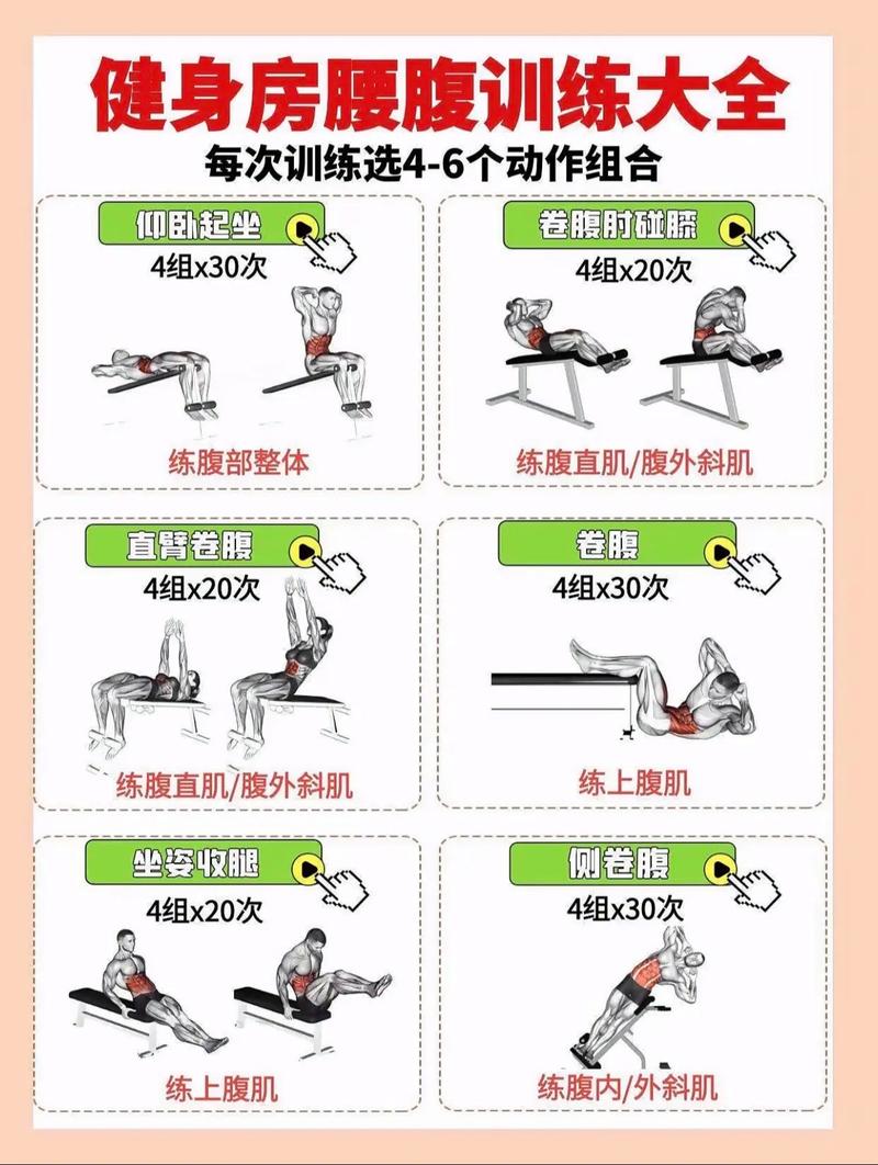 八分钟男士腹肌锻炼_8分钟腹肌塑形，精准核心训练！