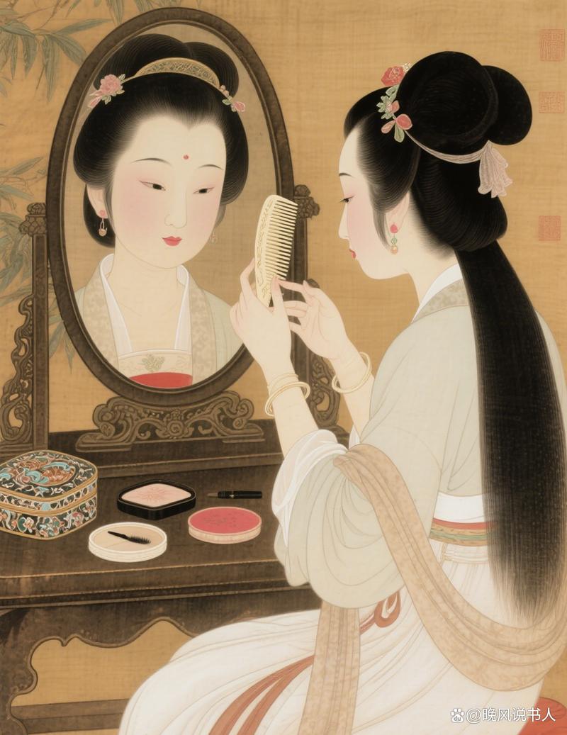 古人用什么化妆_粉黛胭脂花钿唇脂，古法妆容