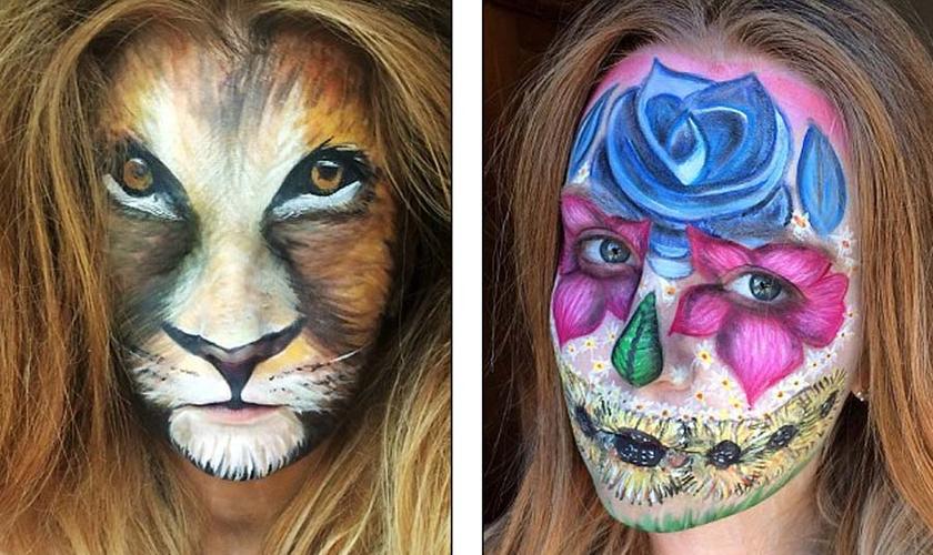 环极特效化妆变脸全过程_科技艺术,变脸变传奇! 环极特效化妆变脸全过程_科技艺术,变脸变传奇!