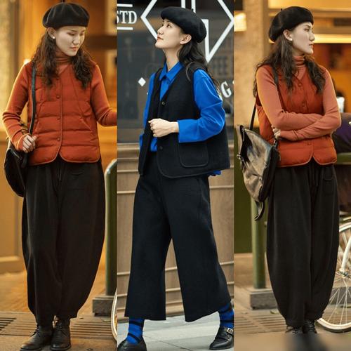 萝卜裤的三个基本搭配_萝卜裤显高显瘦，搭修身上衣利落鞋，时尚百搭！