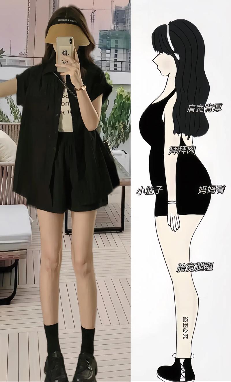 肩宽胯小的人穿衣搭配_肩宽胯小穿搭技巧，穿出自信好比例！