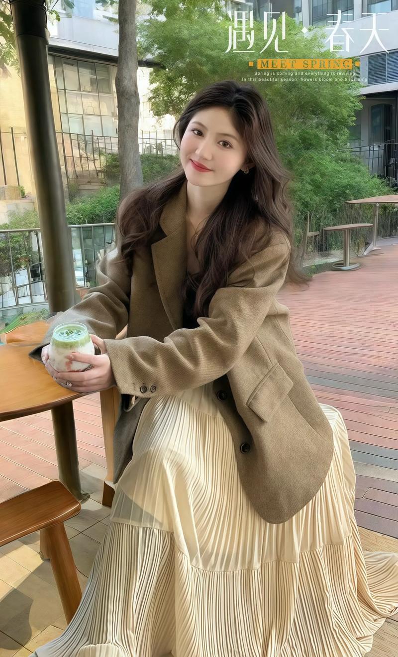 奶茶色半身裙配什么颜色上衣_奶茶裙百搭显气质,轻松穿出高级感 奶茶色半身裙配什么颜色上衣_奶茶裙百搭显气质,轻松穿出高级感