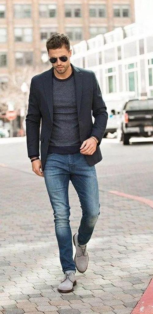 男人穿西装搭配牛仔裤好看吗_西装配牛仔裤时尚搭,休闲职场都合适 男人穿西装搭配牛仔裤好看吗_西装配牛仔裤时尚搭,休闲职场都合适