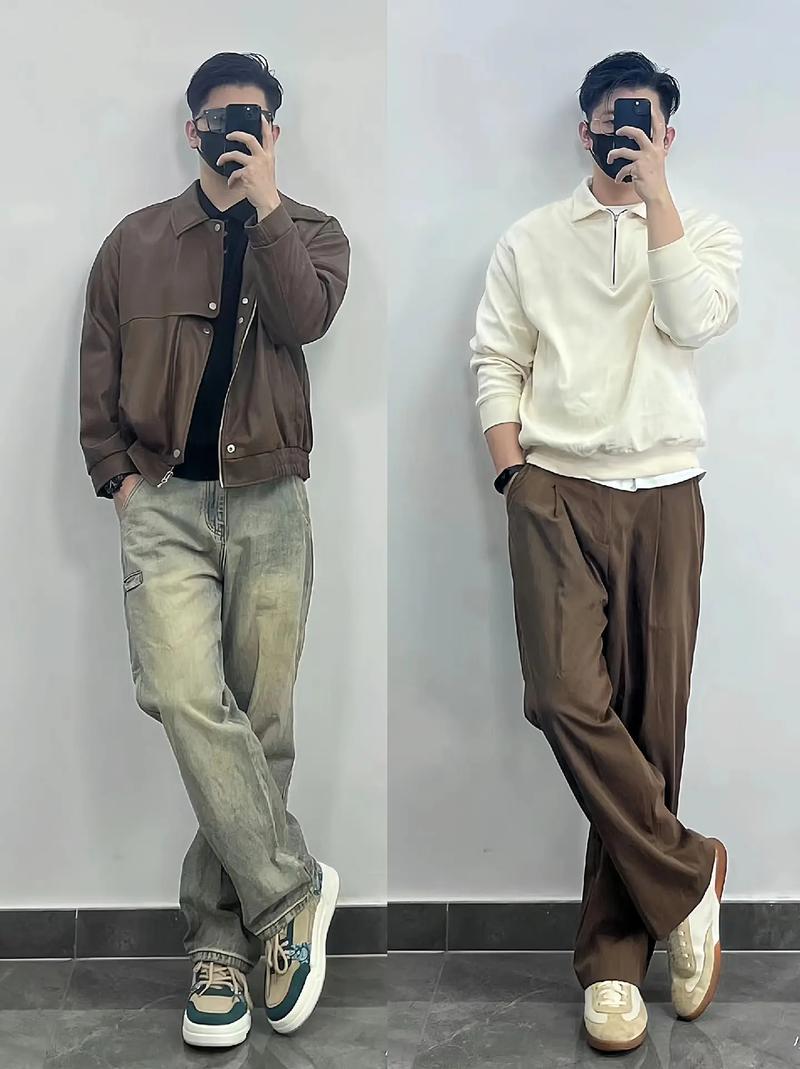 显年轻的穿衣搭配颜色40岁男_告别黑白灰，卡其牛仔显年轻！
