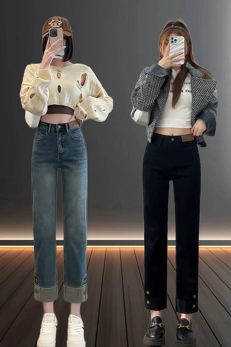 9分烟管裤搭配什么鞋好看_九分烟管裤配乐福鞋，春夏时尚必备！